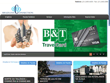 Tablet Screenshot of brazilianconnection.com.br